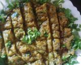 A picture of step 5 of Brinjal bhurta.