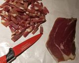 Foto del passaggio 2 della ricetta Risotto carciofi e speck
