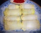 Foto langkah ke 1 dari resep Sawi Gulung isi Tofu Sosis.