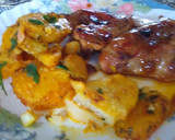 Foto del paso 7 de la receta: Papas al horno con ajo, perejil y queso parmesano