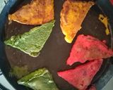A picture of step 4 of Tricolour Toast Bread.