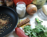 Foto del paso 1 de la receta: Crema de calabaza sin lactosa con chorizo