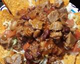 Nachos with leftover eye of round chili recipe step 3 photo