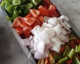 Une image de l'étape 1 de Les brochettes de blanc de poulet mariné 💕.