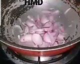 A picture of step 2 of Hyderabadi mithi daal.
