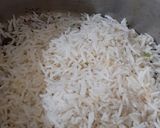 A picture of step 3 of Hara Chana Biryani.