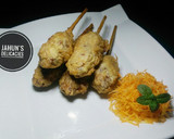 A picture of step 6 of Minced meat on a stick.