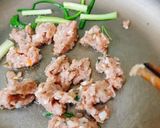 Hình bước làm 2 của món Đậu tây xào thịt bằm