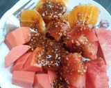 Foto langkah ke 3 dari resep Rujak buah.