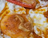 Foto del paso 8 de la receta: Huevos fritos y bogavante frito con vinagreta de jugo de bogavante