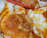Foto del paso 8 de la receta: Huevos fritos y bogavante frito con vinagreta de jugo de bogavante
