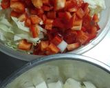 Foto del paso 1 de la receta: Fideos con vegetales y queso