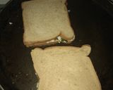 A picture of step 2 of Cottage cheese sandwich.