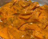 Foto del passaggio 2 della ricetta Zucca al forno, contorno facile e veloce!