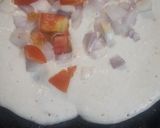 A picture of step 3 of Uttapam.