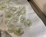 Une image de l'étape 3 de Bouchées apéritives de concombre au jambon cru et roquefort.