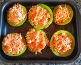 Foto del paso 4 de la receta: Zapallitos de tronco rellenos de ricotta y zanahoria
