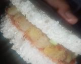 A picture of step 6 of Street style Bread sandwich.
