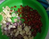 Foto langkah ke 1 dari resep Tumis tahu telur bawang terasi.