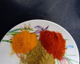 A picture of step 4 of Arbi fry.