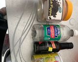 A picture of step 1 of Mint rice and teriyaki sauce.