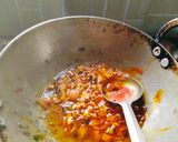 A picture of step 2 of Raw Mango curry.