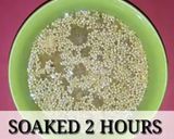 A picture of step 1 of Moong dal halwa.