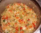 Foto del paso 4 de la receta: Risotto de calamar y kanikamas