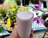 Hình bước làm 2 của món Sinh tố việt quất