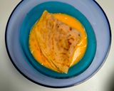 Une image de l'étape 5 de Crêpes salées panées.