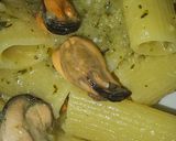 Foto del paso 8 de la receta: Rigatoni con Salsa de Calabacin y Mejillones