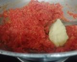 A picture of step 3 of Carrot Ladoos.