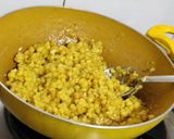 A picture of step 4 of Rasili boondi.