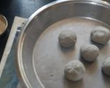 A picture of step 3 of Bajra seasome seeds bhakri.