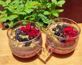 A picture of step 6 of Chia Dra-Ja vu parfait.