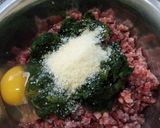Foto del paso 1 de la receta: Albondiguitas de carne y espinaca
