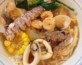 Hình bước làm 4 của món Lẩu Hải Sản