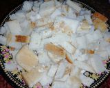 A picture of step 2 of Bread Poha.