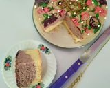 Foto langkah ke 8 dari resep Jelita Cake Lapis Ungu Takaran Sendok.