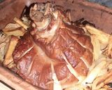 Ünnepi egészben sült csülök recept fázis 2 fotója