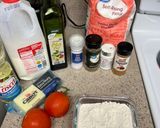 A picture of step 1 of 🍅🍃Tomato and Basil Cakes 🍃🍅.