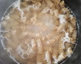 Paradicsomos-fokhagymás teljeskiőrlésű tészta recept fázis 1 fotója