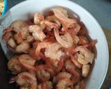 Foto langkah ke 1 dari resep Udang tempe sambal hijau.
