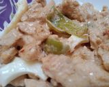 A picture of step 2 of Creamy chicken Jalfarezi.