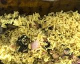 Foto langkah ke 4 dari resep Nasi Kuning Bakar.