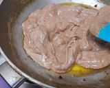 A picture of step 3 of Dates kheer/ khajur ki kheer.