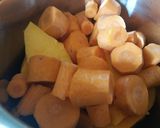 Foto del paso 2 de la receta: Mermelada de mango y zanahoria endulzada con miel de abejas
