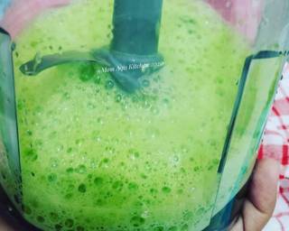 Es Cendol Daun Suji - Step 1