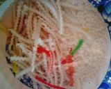 Hình bước làm 1 của món Chè bà ba (chè thưng)