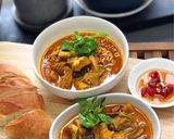 Hình bước làm 7 của món Phá lấu lòng bò